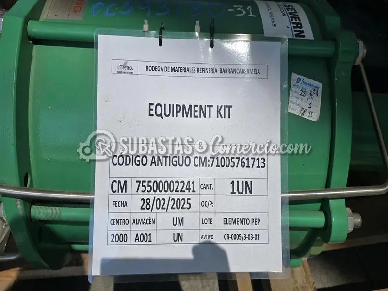 Kit de Internos para Desalador de Crudo en Barrancabermeja aprox 1 un — imagen 2 de 3