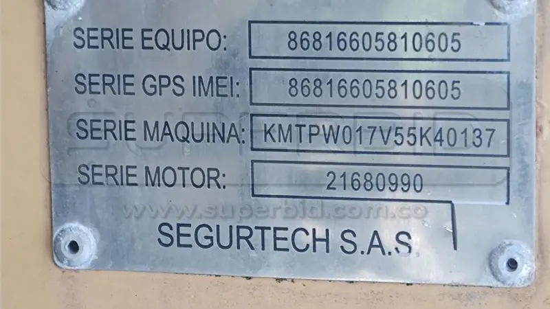 EXCAVADORA KOMATSU PW180-7K 2006 POT. 156 HP, CAP. 1,13 M³, PLACA: MC527162 Ubic.: TURBACO, BOLIVAR — imagen 4 de 8
