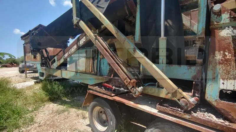 SCALPER POWERSCREEN 1400 CHIEFTAIN 1400 2003 CAP. 485 TON, Ubic.: TURBACO, BOLIVAR — imagen 4 de 8