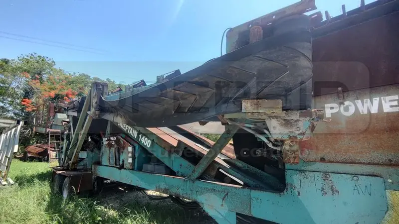 SCALPER POWERSCREEN 1400 CHIEFTAIN 1400 2003 CAP. 485 TON, Ubic.: TURBACO, BOLIVAR — imagen 8 de 8