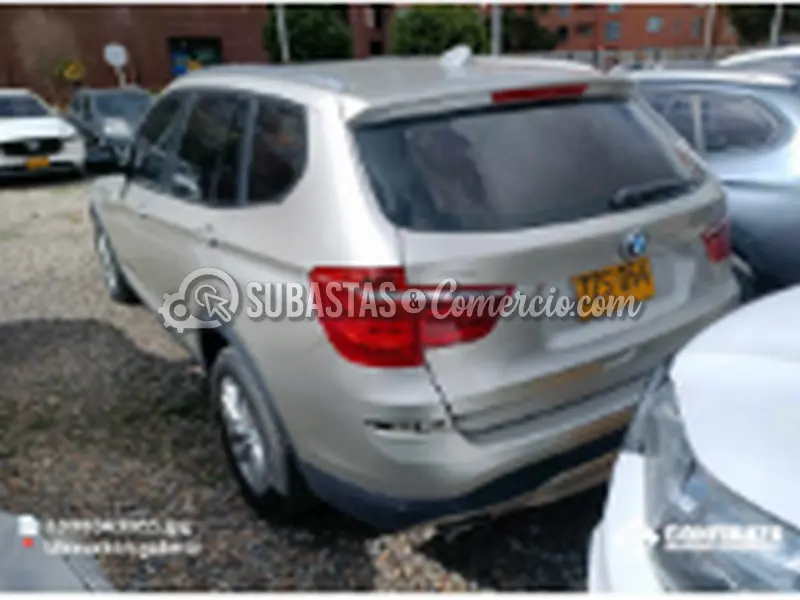 Bmw X3 Xdrive20i 2015 Placa ZZS054 — imagen 4 de 4