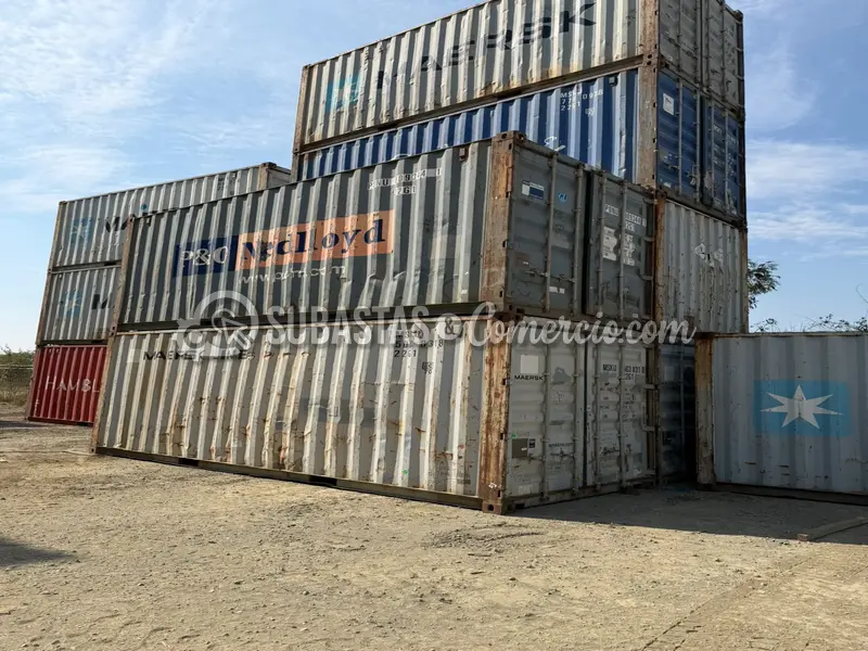 Contenedores Con Capacidad. 20 Ft Standard Cantidad Aprox: 10 Un — imagen 2 de 8
