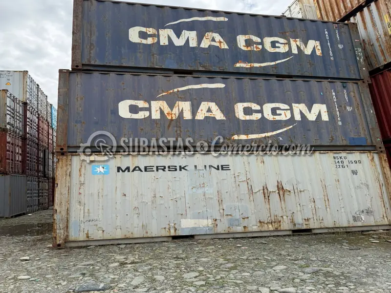 Contenedores Con Capacidad. 20 Ft Standard Cantidad Aprox: 10 Un — imagen 7 de 8
