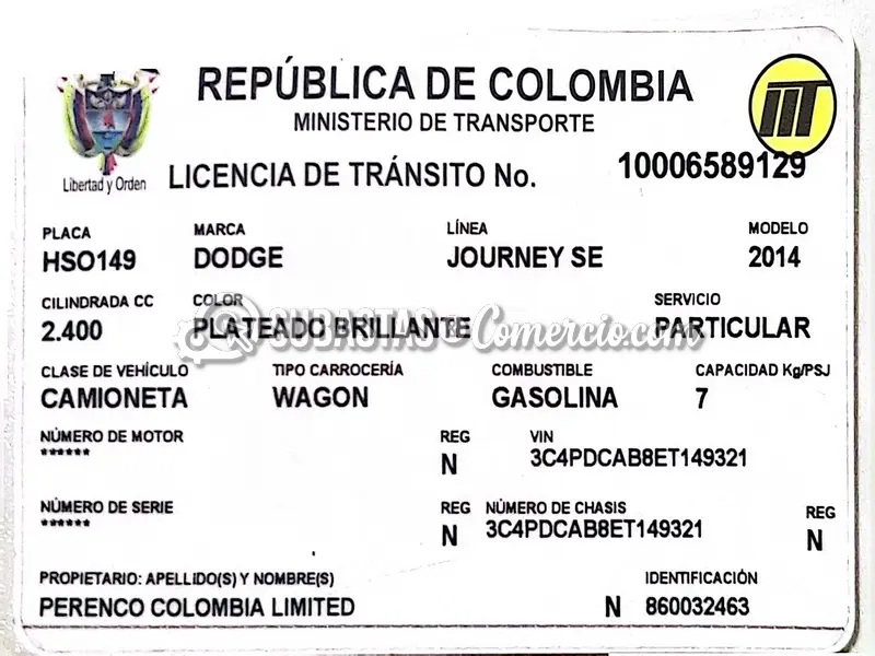 Dodge Journey Se 2014 - 149 - Bogotá