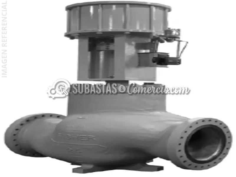 Lote de 4 Válvulas de Control Fisher ANSI 600 y 300 RF - Coveñas — imagen 2 de 2