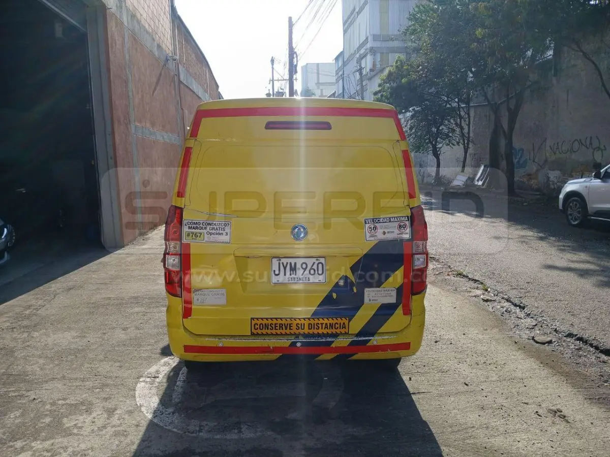 DONGFENG E-CARGO 1T (ELÉCTRICO) MOD. 2021, RP#6 PLACA: JYM960 Ubic.: MEDELLIN — imagen 7 de 8