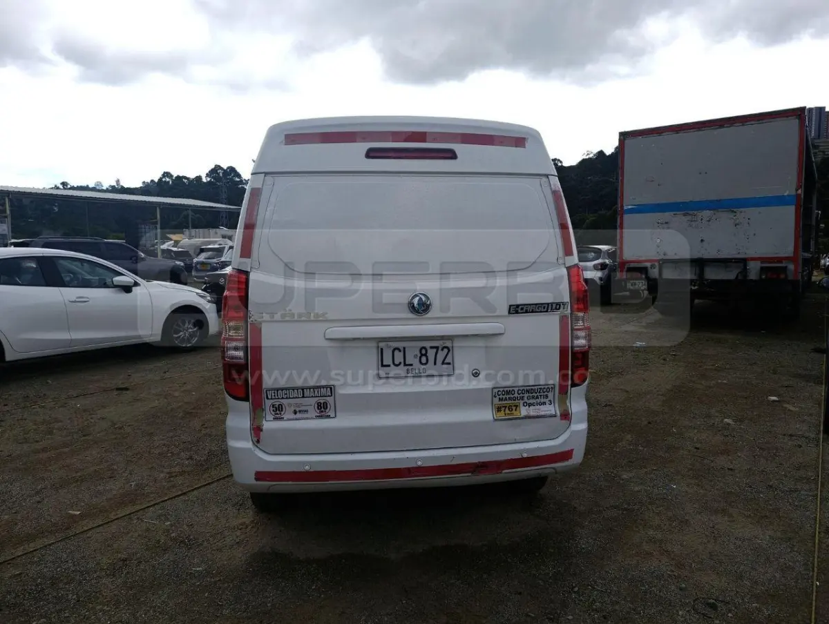 DONGFENG E-CARGO 1T (ELÉCTRICO) MOD. 2022, RP#3 PLACA: LCL872 Ubic.: MEDELLIN — imagen 7 de 8