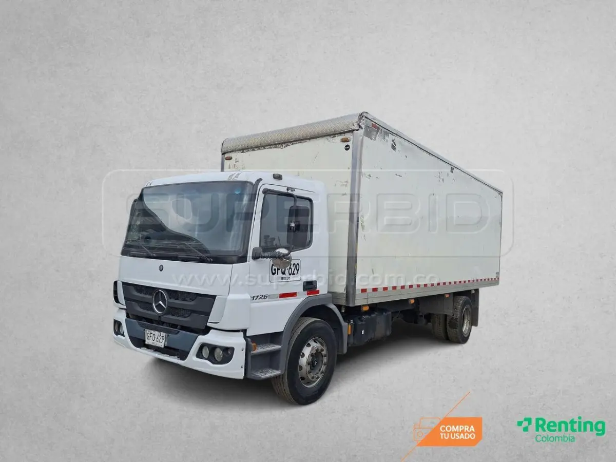 MERCEDES BENZ ATEGO 1726 LARGO EURO V 7201 CC MOD. 2020, PLACA: GFQ629 Ubic.: BOGOTÁ