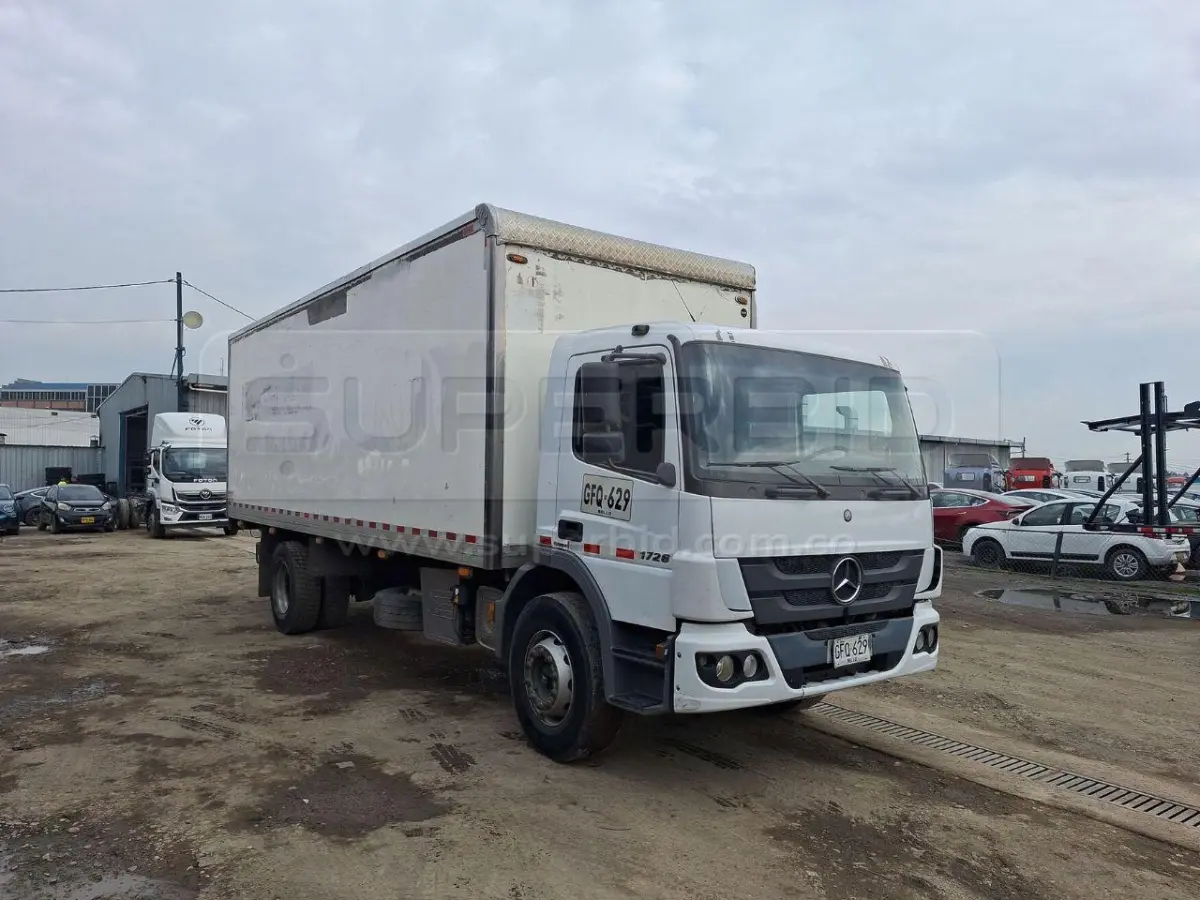 MERCEDES BENZ ATEGO 1726 LARGO EURO V 7201 CC MOD. 2020, PLACA: GFQ629 Ubic.: BOGOTÁ — imagen 2 de 8