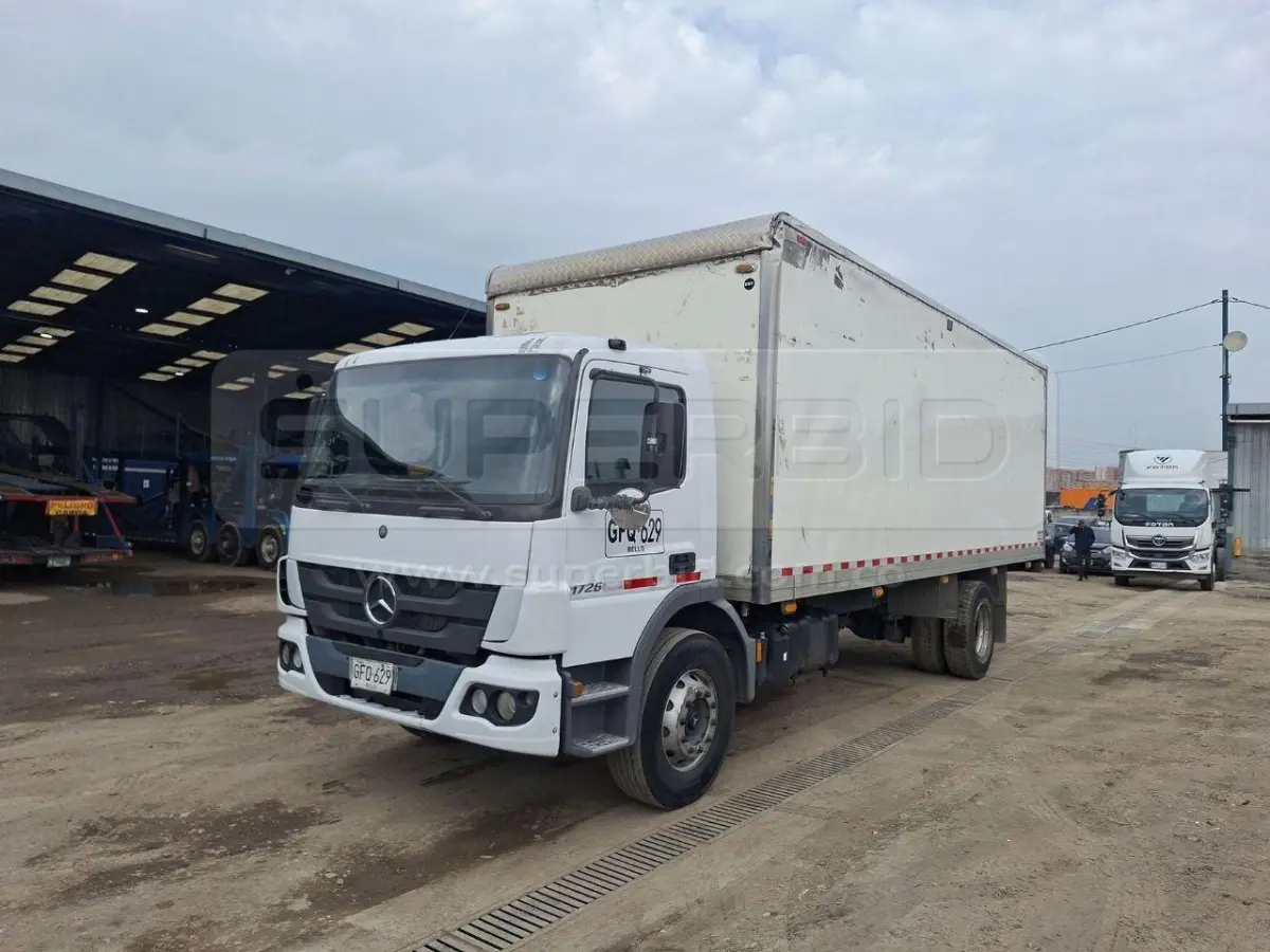 MERCEDES BENZ ATEGO 1726 LARGO EURO V 7201 CC MOD. 2020, PLACA: GFQ629 Ubic.: BOGOTÁ — imagen 4 de 8