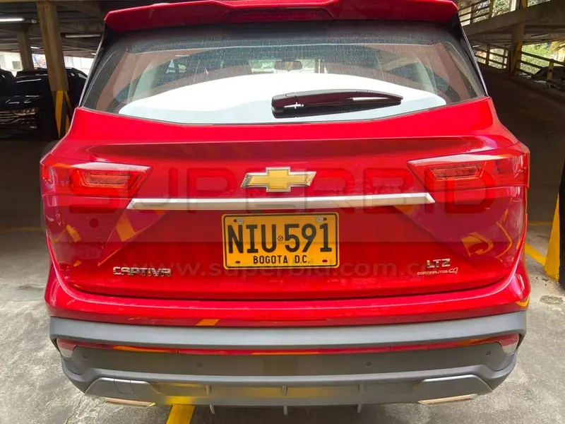 CHEVROLET CAPTIVA TURBO LTZ AT 1451 CC, MOD. 2023, RP#1 PLACA: NIU591 Ubic.: Bogota — imagen 8 de 8