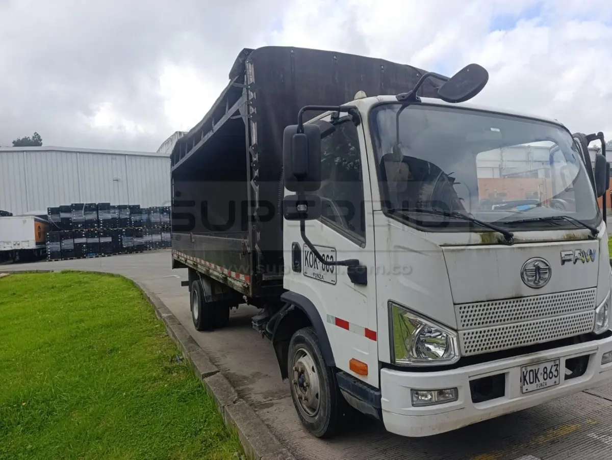 CAMION FAW CA1073P40K2L2E5A84 MT 3000 CC, MOD. 2021, RTM VENCIDA, RP#1 PLACA: KOK863 Ubic.: Sopó