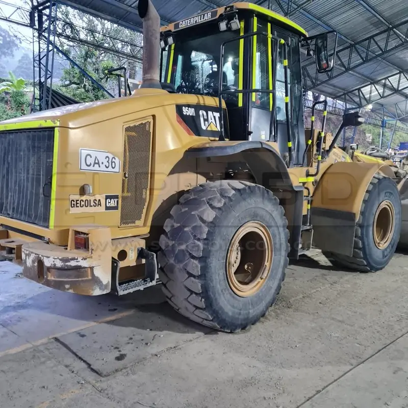CARGADOR CATERPILLAR 950H AÑO 2011, 32149 HR. RP#3 PLACA: MI005194 — imagen 7 de 8
