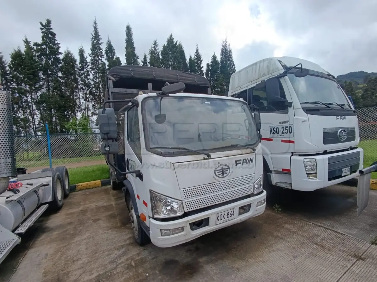 CAMION FAW CA1073P40K2L2E5A84 MT 3000 CC, MOD. 2021, RTM VENCIDA, RP#1 PLACA: KOK864 Ubic.: Sopó