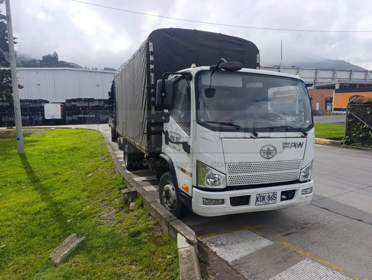 CAMION FAW CA1073P40K2L2E5A84 MT 3000 CC, MOD. 2021, RTM VENCIDA, RP#1 PLACA: KOK865 Ubic.: Sopó