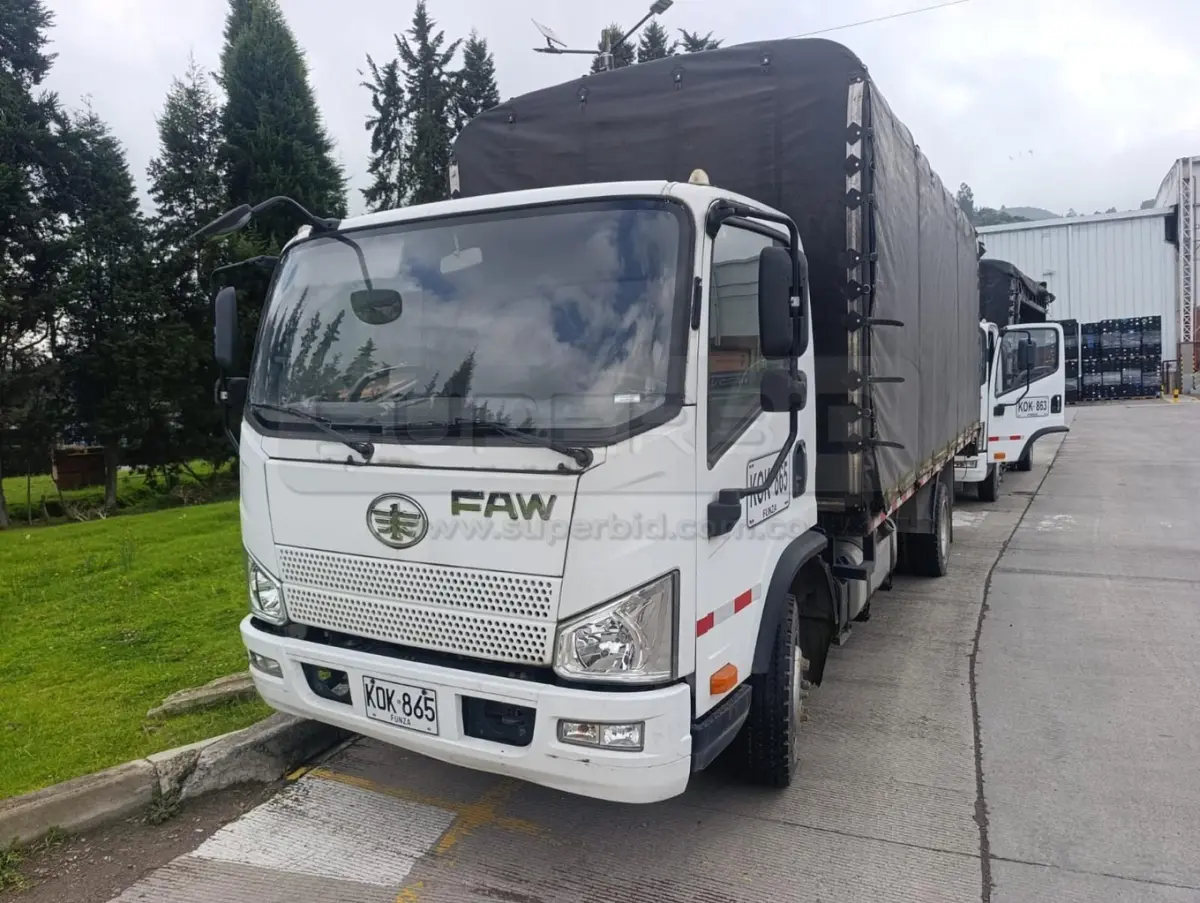 CAMION FAW CA1073P40K2L2E5A84 MT 3000 CC, MOD. 2021, RTM VENCIDA, RP#1 PLACA: KOK865 Ubic.: Sopó — imagen 7 de 8