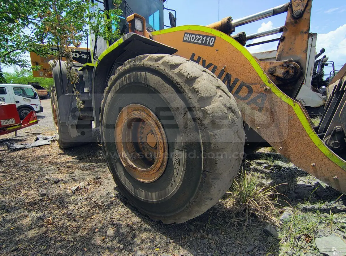 CARGADOR HYUNDAI HL780-9S AÑO 2015, 9673 HR. RP#4 PLACA: MI022110 Ubic.: LORICA, CORDOBA — imagen 5 de 8