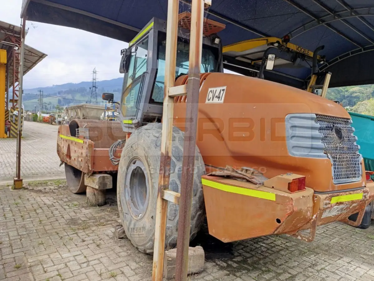 COMPACTADOR VIBRATORIO HAMM 3520 HT AÑO 2013, 11096 HR. RP#3 PLACA: MC017479 Ubic.: CALDAS, ANTIOQUIA — imagen 2 de 8