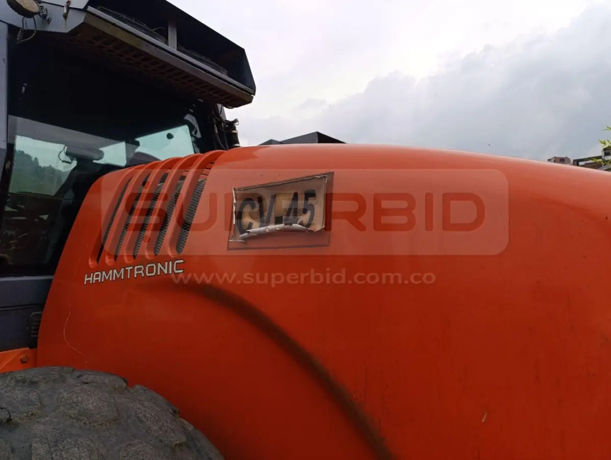 COMPACTADOR VIBRATORIO HAMM 3518 HT AÑO 2012, 11161 HR. RP#3 PLACA: MC013330 Ubic.: CALDAS, ANTIOQUIA — imagen 6 de 8
