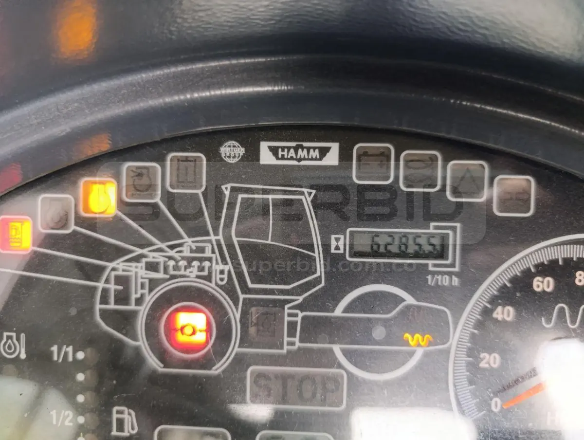 COMPACTADOR VIBRATORIO HAMM 3414 HT AÑO 2012, 6280 HR. RP#3 PLACA: MC014810 Ubic.: MEDELLIN — imagen 8 de 8