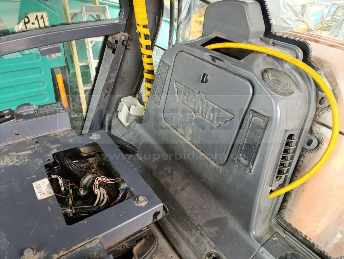 COMPACTADOR VIBRATORIO HAMM 3520 HT AÑO 2013, 11096 HR. RP#3 PLACA: MC017479 Ubic.: CALDAS, ANTIOQUIA — imagen 8 de 8
