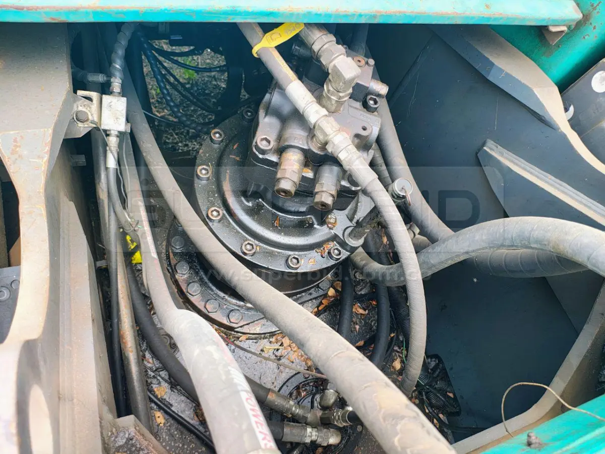 EXCAVADORA ORUGAS KOBELCO SK350LC-10 AÑO 2018, 16952 HR. RP#3 PLACA: MC092312 Ubic.: LORICA, CORDOBA — imagen 7 de 8
