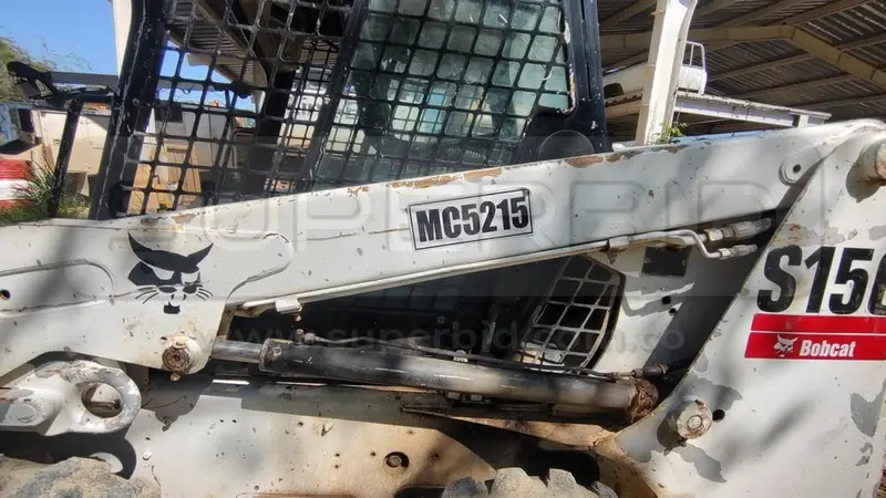 MINICARGADOR BOBCAT S-150 AÑO 2000, POT. 46 HP, CAP. 2,6 TON, RP#1 Ubic.: TURBACO, BOLIVAR — imagen 8 de 8