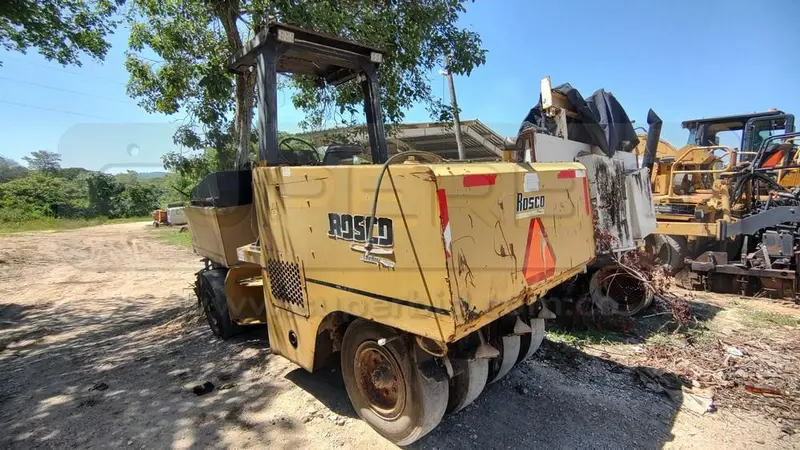 COMPACTADOR DE LLANTAS ROSCO TRUPAC AÑO 1998, POT. 80 HP, CAP. 6 TON, RP#1 Ubic.: TURBACO, BOLIVAR