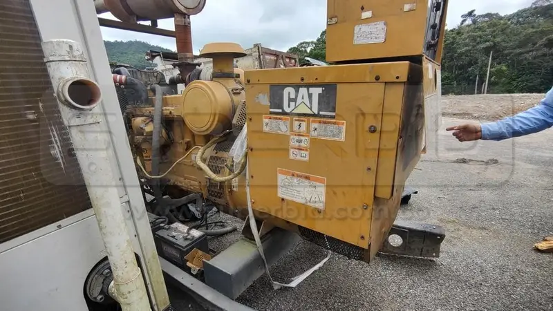 PLANTA ELECTRICA CATERPILLAR 3306 AÑO 2008, CAP. 281 KVA, Ubic.: MOCOA, PUTUMAYO — imagen 5 de 8