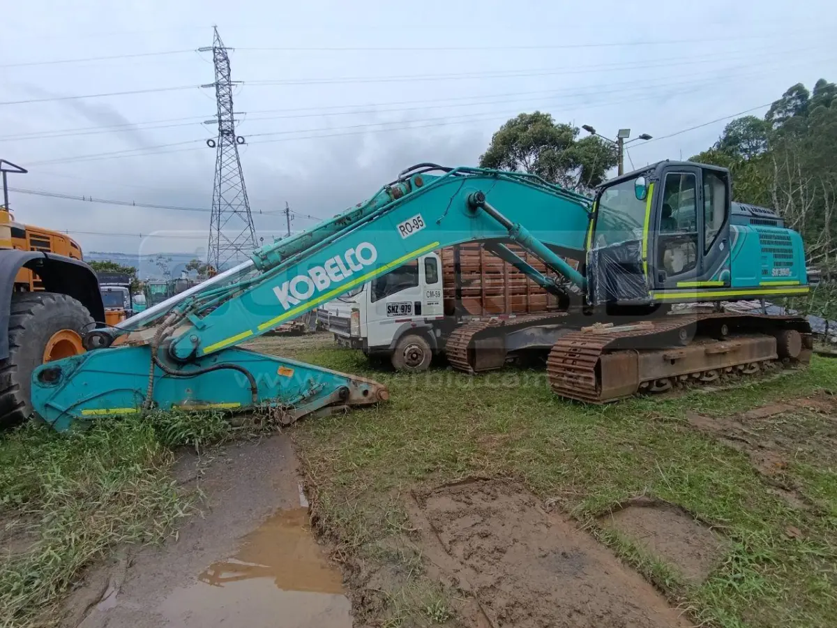EXCAVADORA ORUGAS KOBELCO SK350LC-10 AÑO 2017, 10495 HR. RP#3 PLACA: MC071352 Ubic.: CALDAS, ANTIOQUIA