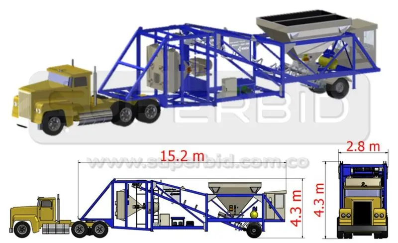 PLANTA DOSIFICADORA PARA CONCRETO KONEKO KPD-60 AÑO 2014, 7768 HR. RP#4 PLACA: S48765 Ubic.: CALDAS, ANTIOQUIA — imagen 6 de 6