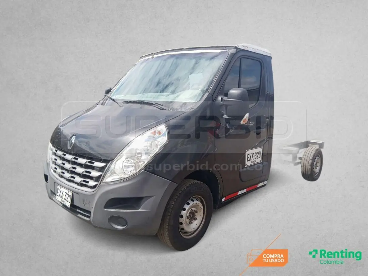 RENAULT MASTER CHASIS 2299 CC MOD. 2017, RP#2 PLACA: EXX320 Ubic.: BOGOTÁ