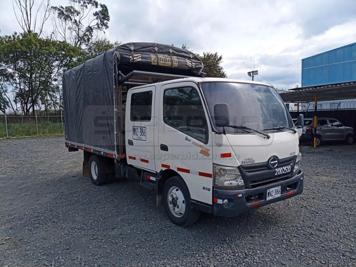 HINO DUTRO TEAM DOBLE CABINA 4009 CC MOD. 2016, RP#2 PLACA: WNZ386 Ubic.: CALI — imagen 2 de 8
