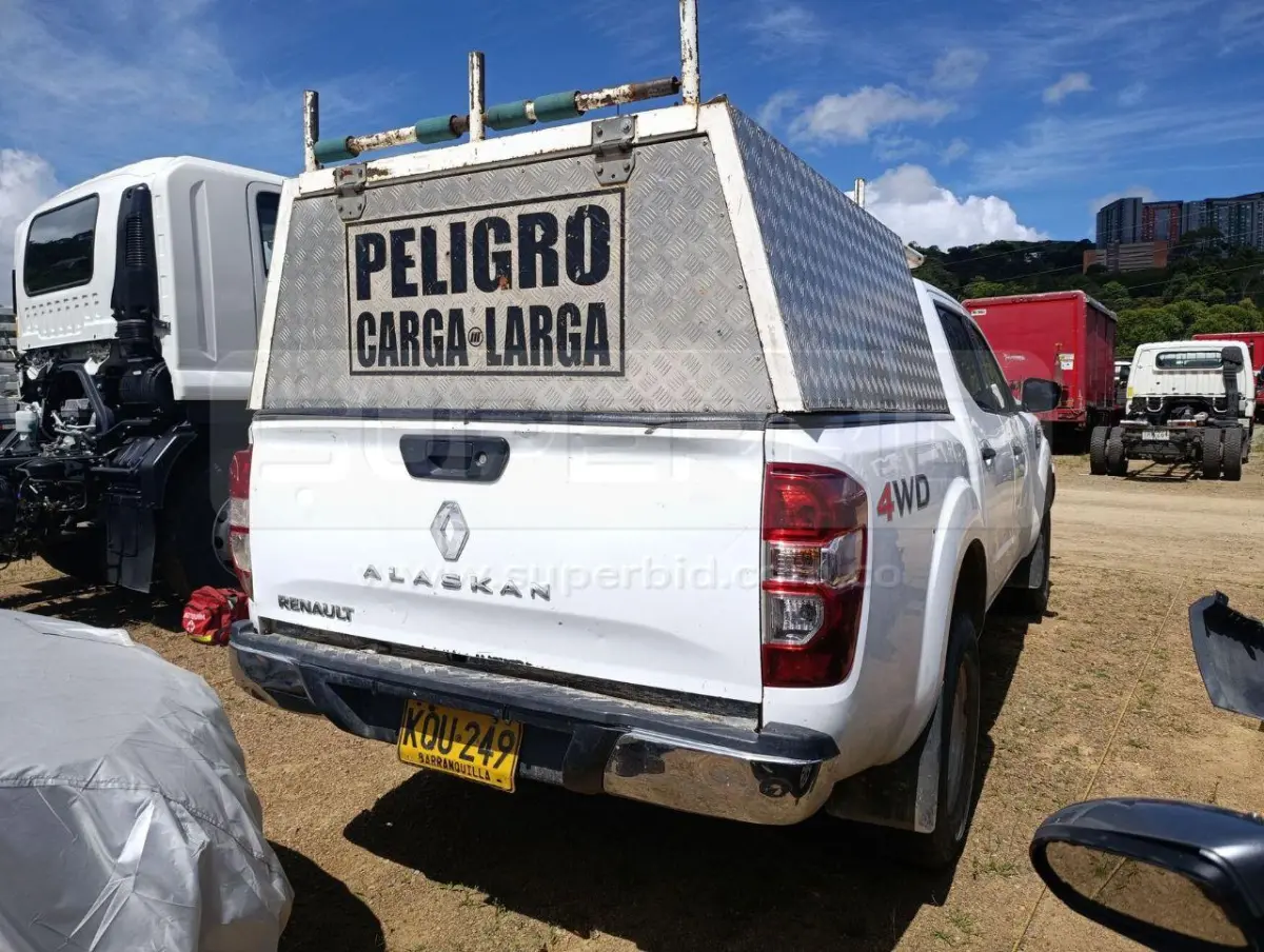 RENAULT ALASKAN CARGO 2488 CC MOD. 2022, RP#5 PLACA: KQU249 Ubic.: CALDAS — imagen 8 de 8