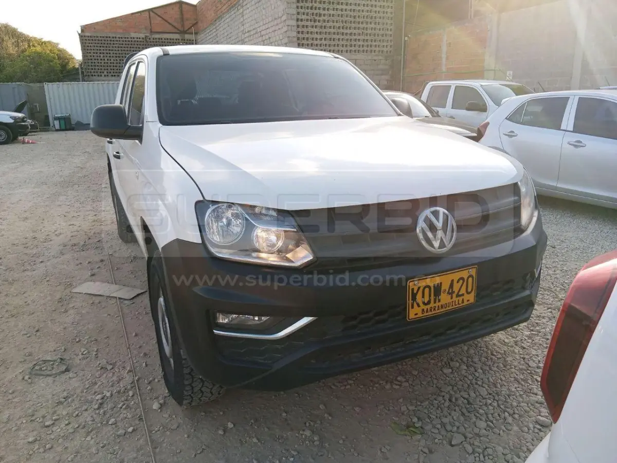 VOLKSWAGEN AMAROK TRENDLINE "T" 2.0L 103KW 4X4 MT CABINA DOB 1968 CC MOD. 2022, RP#5 PLACA: KQW420 Ubic.: BARRANQUILLA — imagen 3 de 8