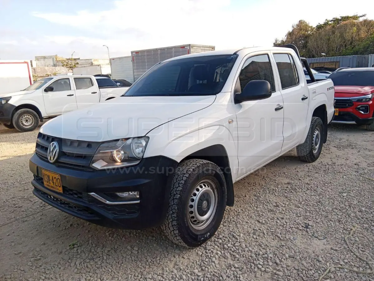 VOLKSWAGEN AMAROK TRENDLINE "T" 2.0L 103KW 4X4 MT CABINA DOB 1968 CC MOD. 2022, RP#5 PLACA: KQW420 Ubic.: BARRANQUILLA — imagen 4 de 8