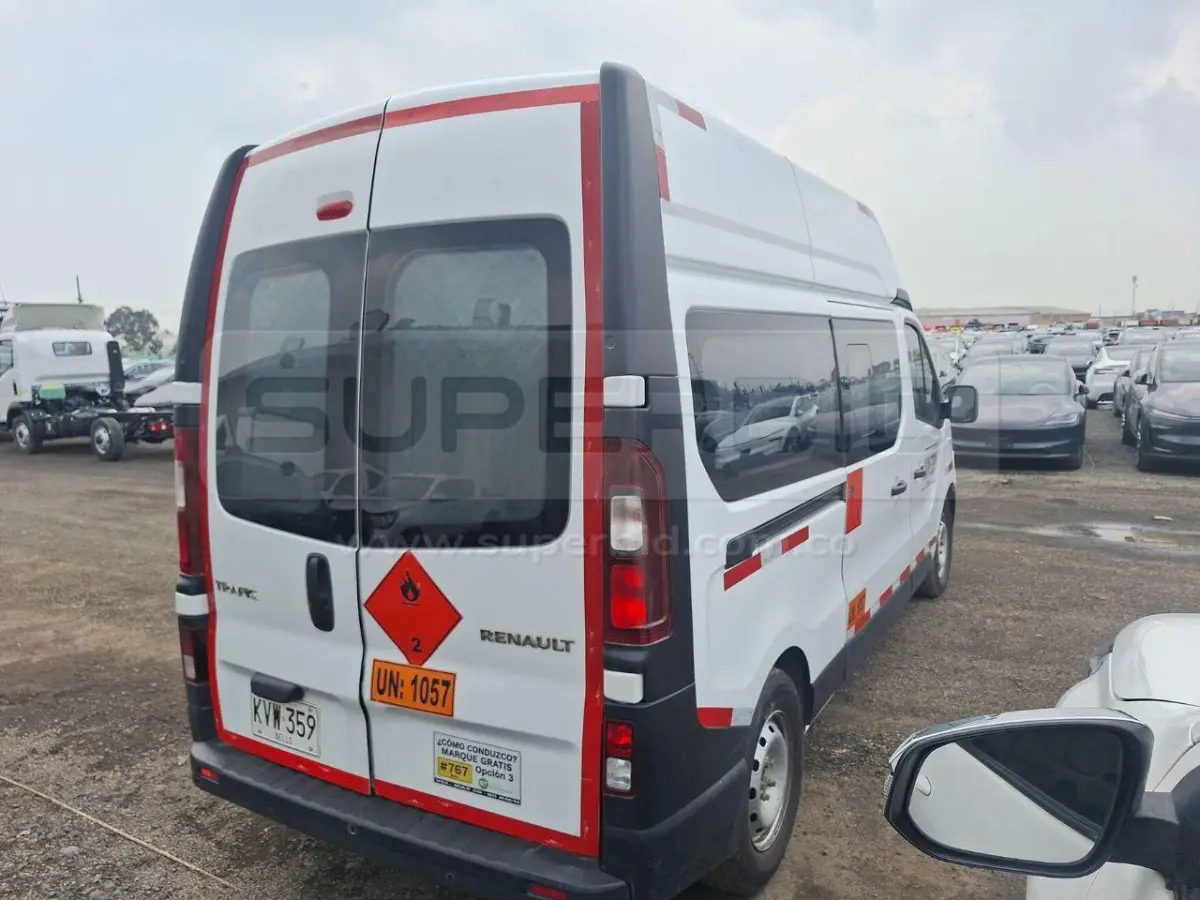 RENAULT TRAFIC TECHO ALTO 1.6 DIESEL 1598 CC MOD. 2022, RP#5 PLACA: KVW359 Ubic.: BOGOTÁ — imagen 8 de 8