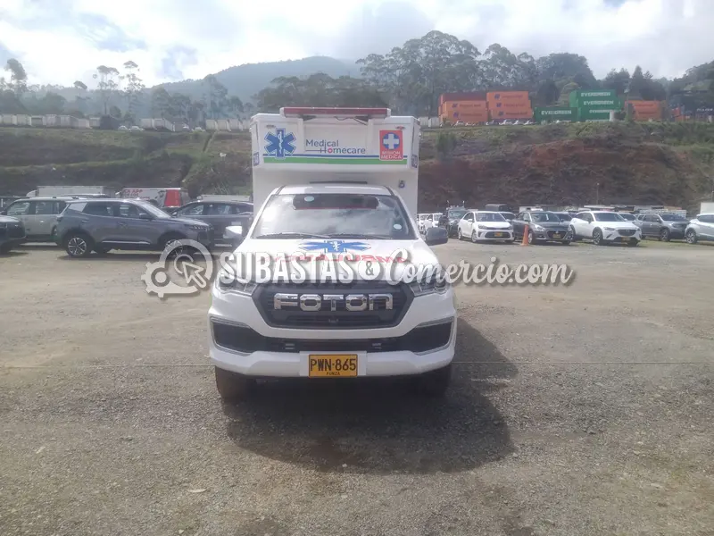 Foton Tunland g7 cs chasis 4x4 ambulancia tab - 2026 - 865 - Medellín — imagen 6 de 8