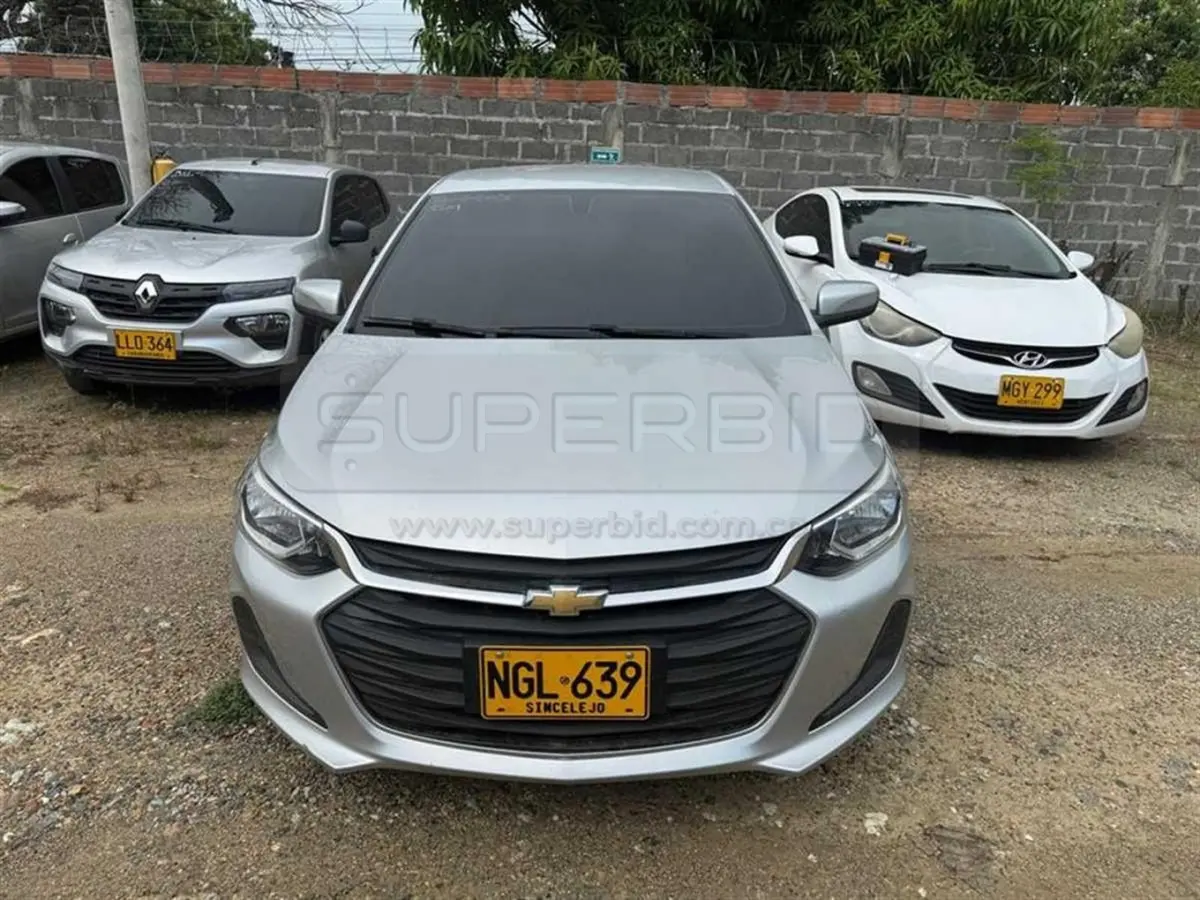 CHEVROLET ONIX LT T 4P 6AB ABS MT 1000 CC MOD. 2023, PLACA: NGL639 Ubic.: MONTERIA, CORDOBA — imagen 6 de 7