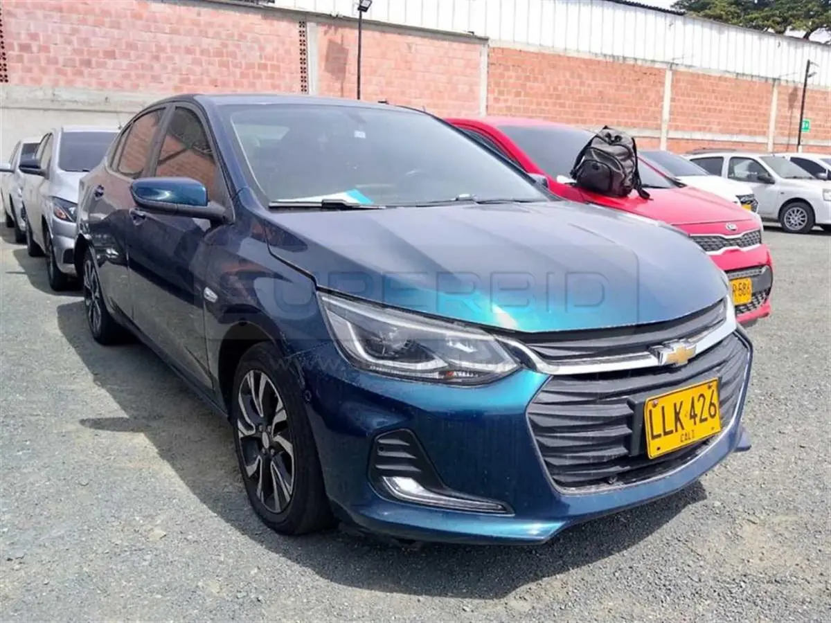 CHEVROLET ONIX PREMIER T 4P 6AB ABS TP 1000 CC MOD. 2023, PLACA: LLK426 Ubic.: YUMBO VALLE, VALLE DEL CAUCA