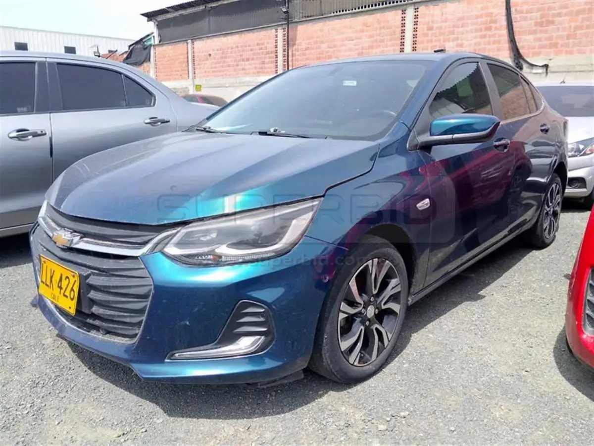 CHEVROLET ONIX PREMIER T 4P 6AB ABS TP 1000 CC MOD. 2023, PLACA: LLK426 Ubic.: YUMBO VALLE, VALLE DEL CAUCA — imagen 2 de 8