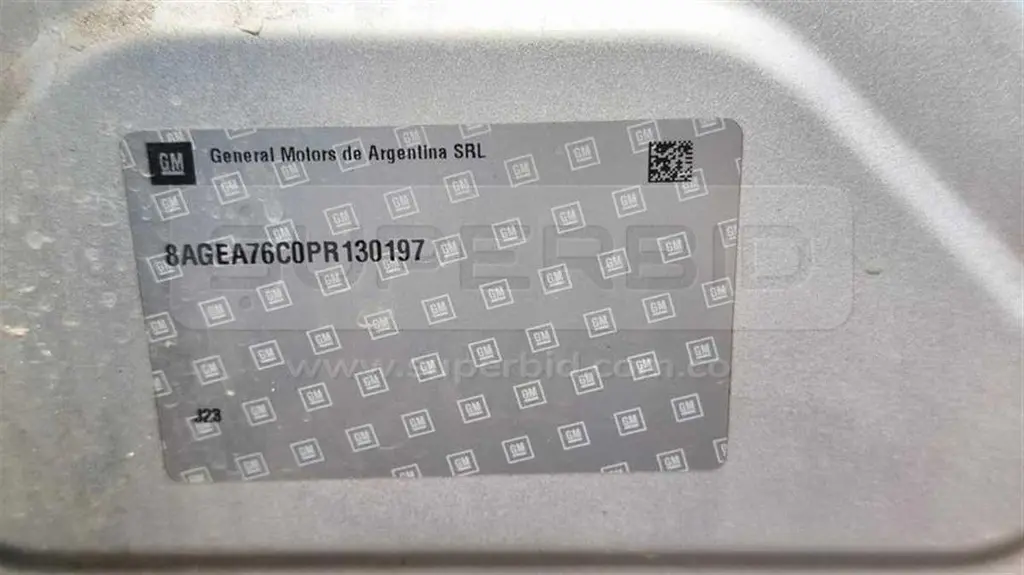 CHEVROLET TRACKER [3] TURBO LS 4X2 ABS TP 1199 CC MOD. 2023, PLACA: LVZ447 Ubic.: CUCUTA, NORTE DE SANTANDER — imagen 8 de 8