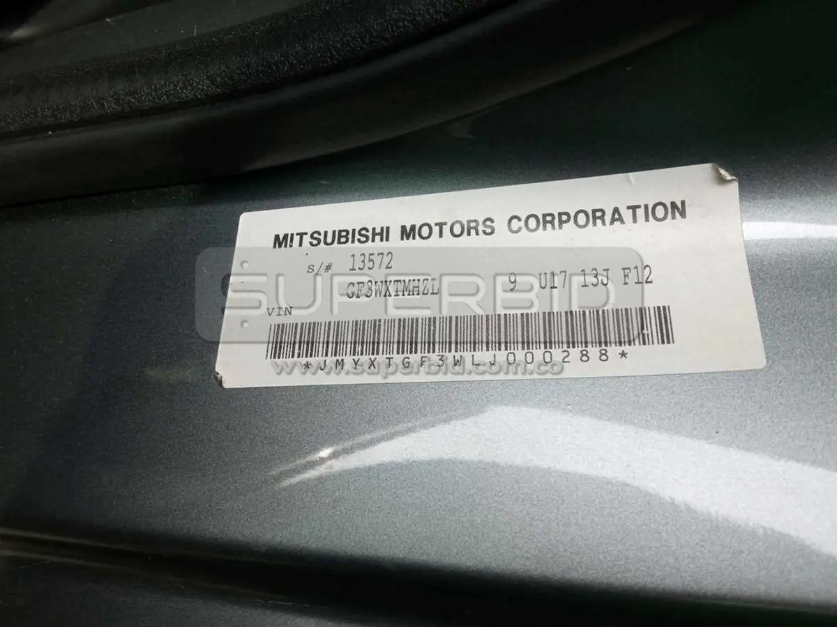 MITSUBISHI OUTLANDER [3] [FL] KAITEKI 4X4 7PSJ 2AB AT 2360 CC MOD. 2020, RP#1 PLACA: GTL764 Ubic.: CALI, VALLE DEL CAUCA