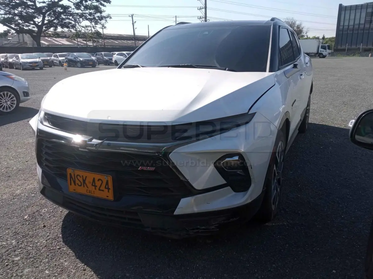 CHEVROLET BLAZER RS TP 3600 CC MOD. 2023, RP#3 PLACA: NSK424 Ubic.: YUMBO VALLE, VALLE DEL CAUCA