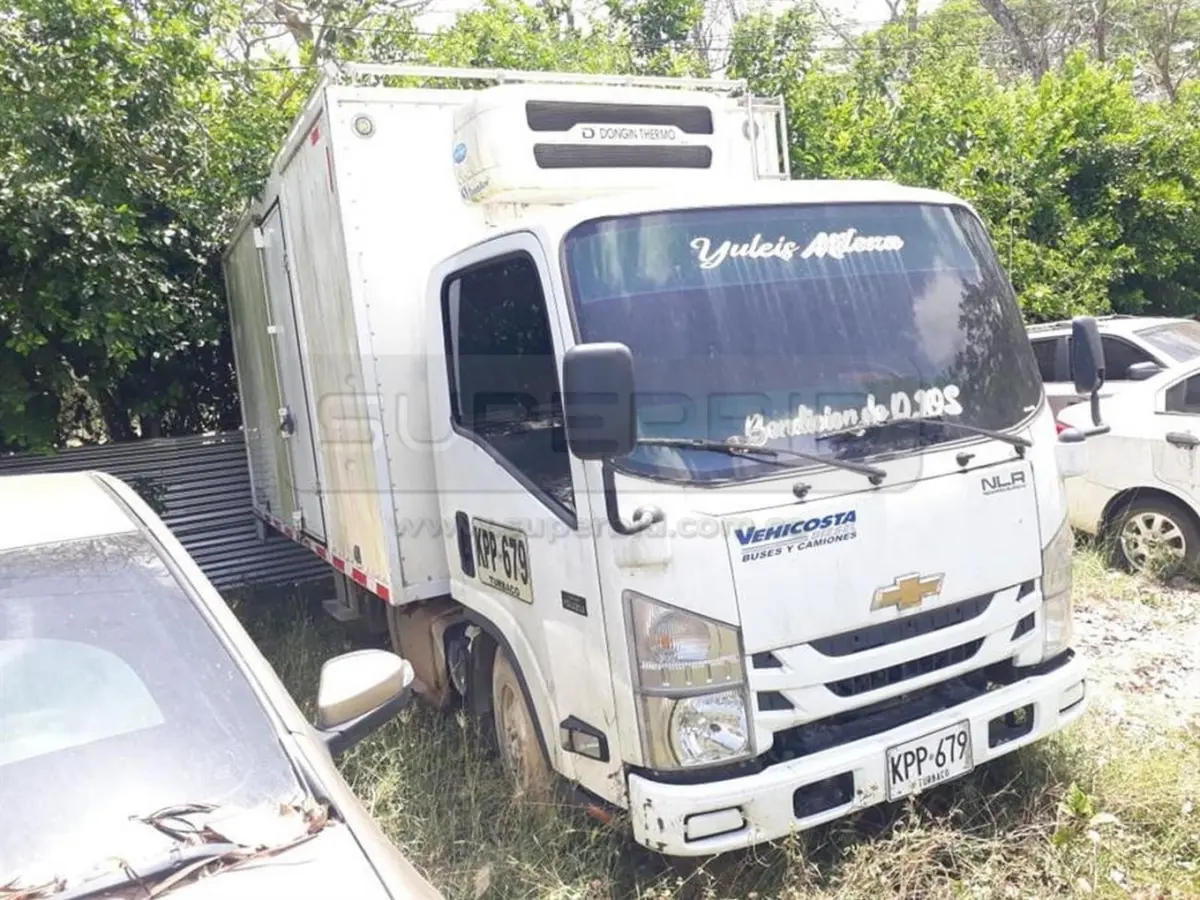 CHEVROLET NLR 700P RWD [122HP] FURGON TD 4X2 ABS MT 3000 CC MOD. 2023, RP#2 PLACA: KPP679 Ubic.: CARTAGENA, BOLIVAR