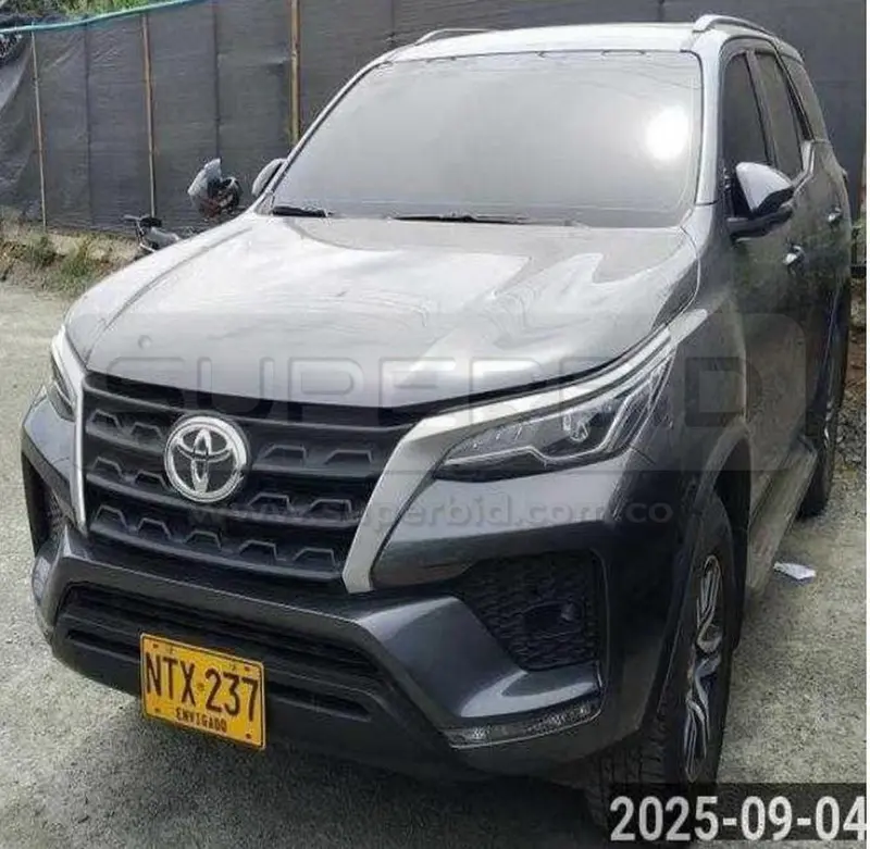 TOYOTA FORTUNER 2393 CC MOD. 2024, PLACA: 7 Ubic.: YUMBO