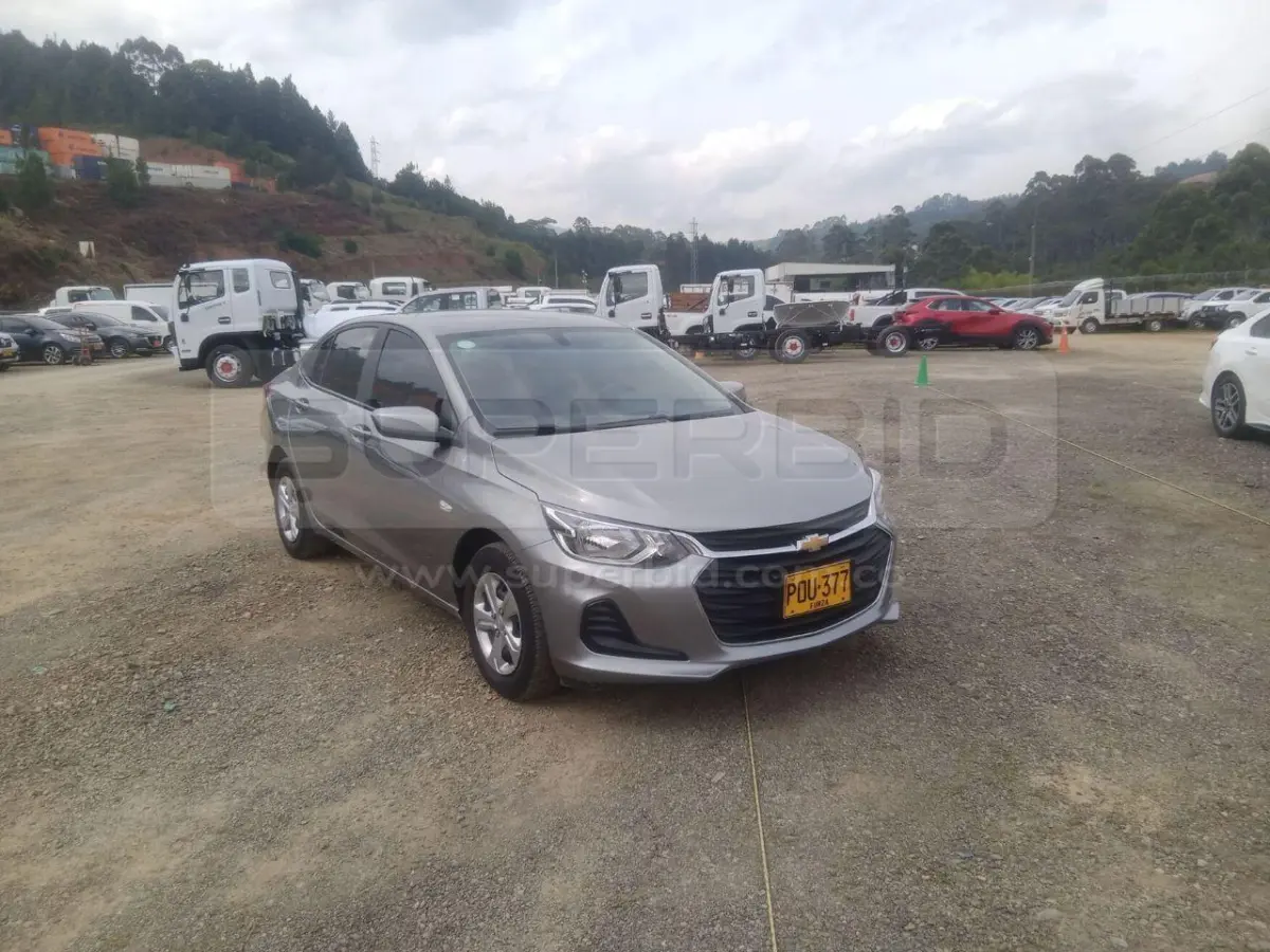 CHEVROLET ONIX NB LT TURBO AT 1000 CC MOD. 2025, PLACA: POU377 Ubic.: CALDAS — imagen 2 de 8