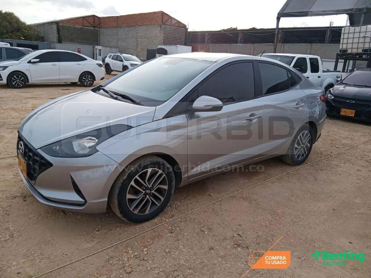 HYUNDAI ACCENT - ADVANCE AT + RIN BITONO 1591 CC MOD. 2023, PLACA: LHV161 Ubic.: BARRANQUILLA
