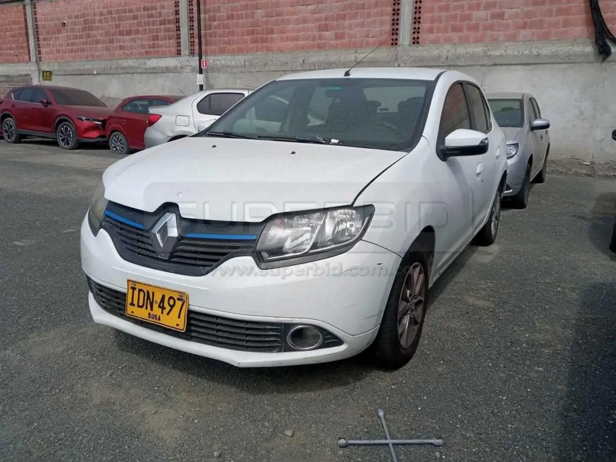 RENAULT LOGAN [2] PRIVILEGE / INTENS 16V 2AB MT 1599 CC MOD. 2019, PLACA: IDN497 Ubic.: YUMBO VALLE, VALLE DEL CAUCA