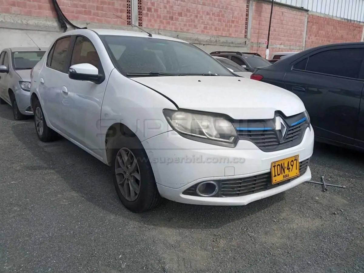 RENAULT LOGAN [2] PRIVILEGE / INTENS 16V 2AB MT 1599 CC MOD. 2019, PLACA: IDN497 Ubic.: YUMBO VALLE, VALLE DEL CAUCA — imagen 3 de 8